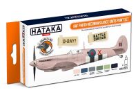 HTK-CS23 RAF Photo Reconnaissance Units paint set -- ORANGE LINE