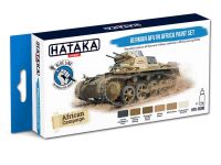 HTK-BS90 German AFV in Africa paint set -- BLUE LINE