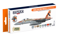 HTK-CS62 Israeli Air Force paint set (modern jets) --> ORANGE LINE