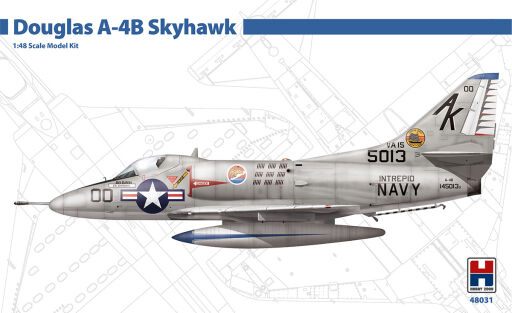 H2K48031 Douglas A-4B Skyhawk Model samolotu do sklejania