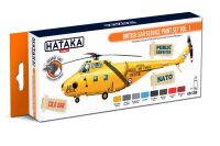 HTK-CS98 British SAR Service paint set vol. 1 -- ORANGE LINE