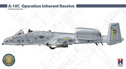 H2K48030 A-10C Operation Inherent Resolve Model samolotu do sklejania