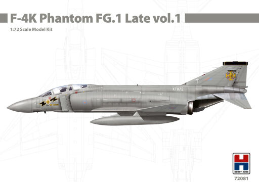 H2K72081 F-4K Phantom FG.1 Late  vol.1 Model samolotu do sklejania