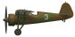 PZL P.11c, nr 8.138/62-W, numer taktyczny 3. Samolot w eksperymentalnym kamuflażu, przesłany jako uzupełnienie dla Brygady Pościgowej, wrzesień 1939.
