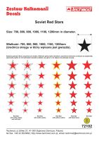 TCH72102 Soviet Red Stars decals