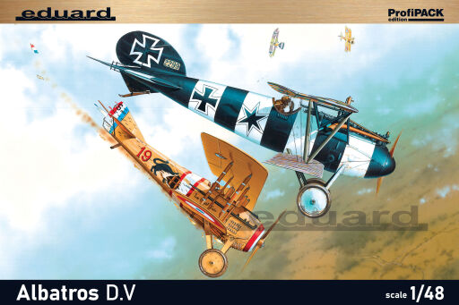 EDU8113 Albatros D.V  1/48 Model samolotu do sklejania
