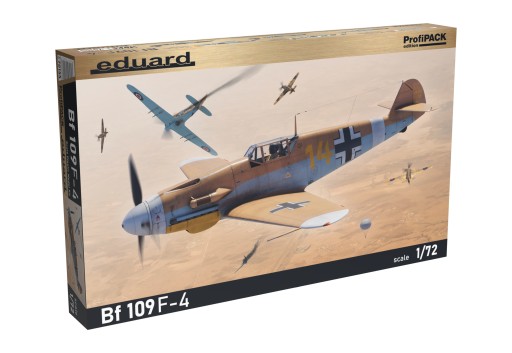 EDU70155 Bf 109F-4 1/72 Profipack Model samolotu do sklejania