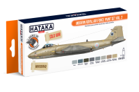 HTK-CS73 Modern Royal Air Force paint set vol. 2 --> ORANGE LINE