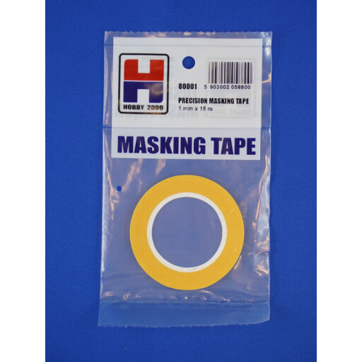 H2K80001 Precision Masking Tape 1mm x 18m