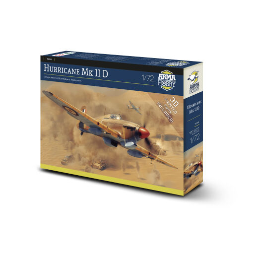 70062 Hurricane Mk II D Model samolotu do sklejania