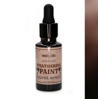 MWE017 Weatkering paint : Burnt metal