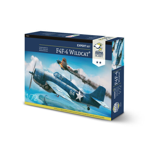 70047 F4F-4 Wildcat® Expert Set Model samolotu do sklejania