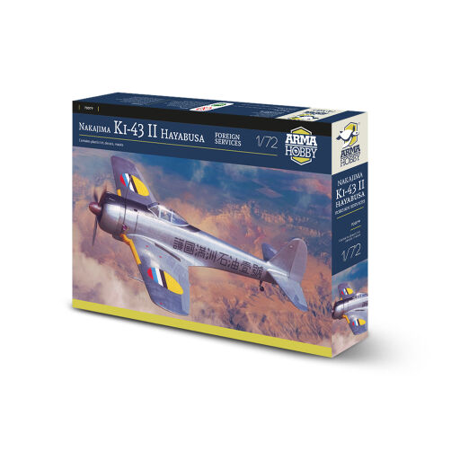 70079 Nakajima Ki-43 II Hayabusa Foreign Services Model samolotu do sklejania