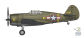Curtiss P-36A, VII Air Force Gunnery School, Hickam Field, Hawaje 1943 r.