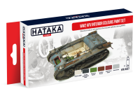 HTK-AS37 WW2 AFV Interior Colours paint set