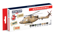 HTK-AS87 British AAC Helicopters paint set