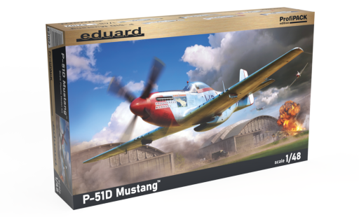 EDU82102 P-51D Mustang 1/48 Model samolotu do sklejania