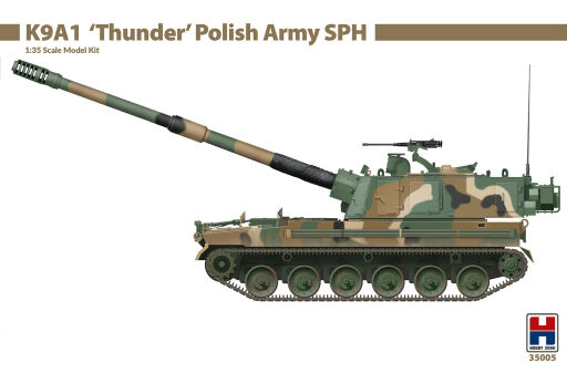 H2K35005 K9A1 'Thunder' Polish Army SPH pojazdy wojskowe do sklejania