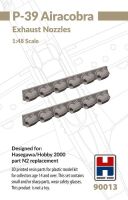 H2K90013 P-39 Airacobra Exhaust Nozzles