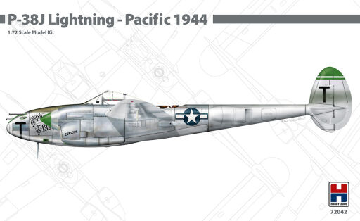 H2K72042 P-38J Lightning - Pacific 1944 – Ex Dragon Model samolotu do sklejania