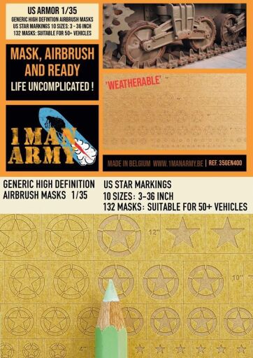 1 Man Army 35GEN400 US Star Markings 3