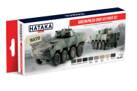 HTK-AS72 Modern Polish Army AFV paint set