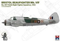 H2K72003 Bristol Beaufighter Mk.VIF No. 307 Polish Night Fighter Squadron (ex-Hasegawa)!