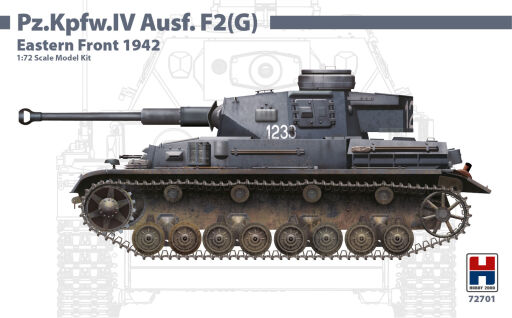 H2K72701 Pz.Kpfw.IV Ausf.F2 (G) Eastern Front 1942 – DRAGON + CARTOGRAF pojazdy wojskowe do sklejania