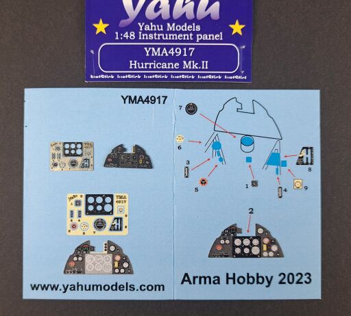 YMA4917 Hurricane Mk.II 1/48 (Arma Hobby)