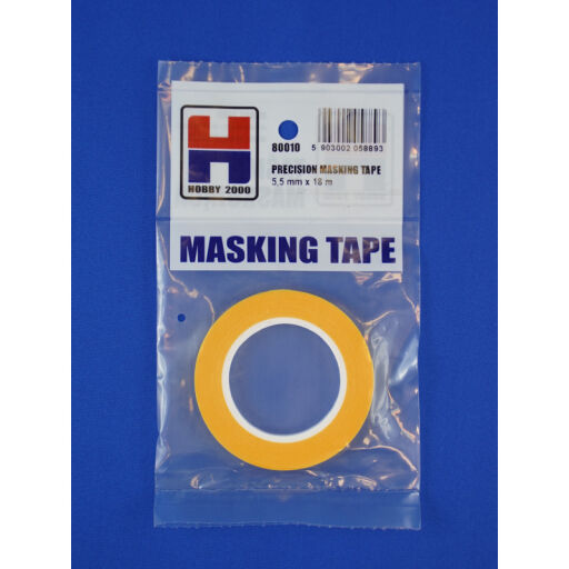 H2K80010 Precision Masking Tape 5.5mm x 18m 