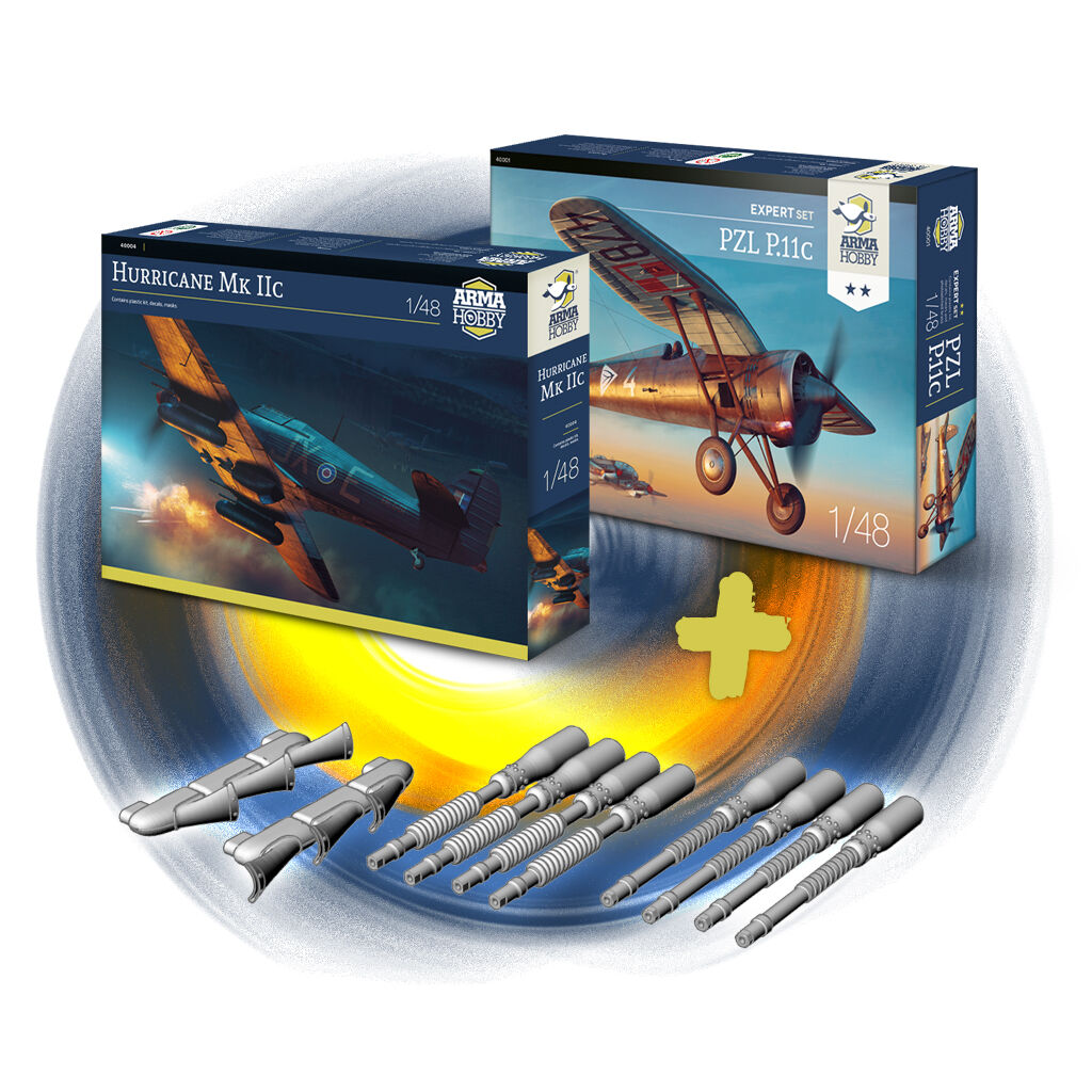 40004 Hurricane Mk IIc 1/48 - Zestaw - 2