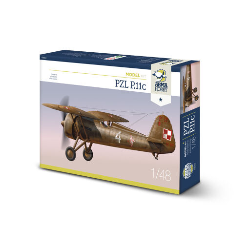 40002 PZL P.11c Model Kit 1/48 Model samolotu do sklejania