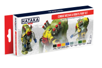 HTK-AS41 Combat Mechas & Robots paint set