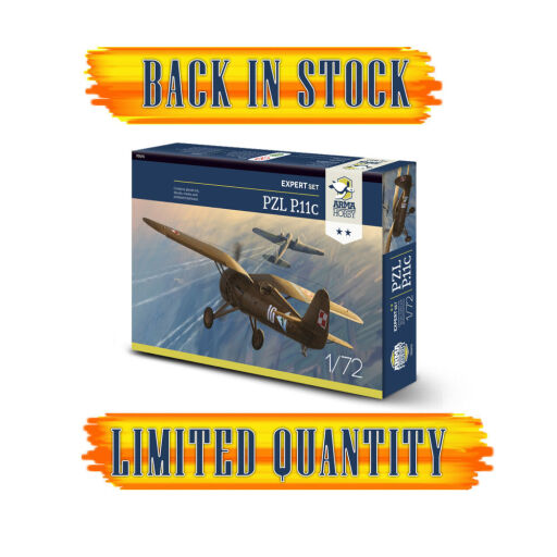 70015 PZL P.11c Expert Set 1/72 Model samolotu do sklejania