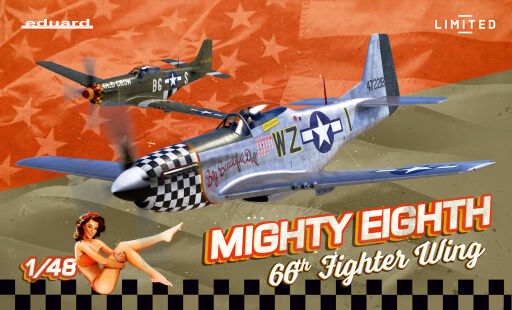 EDU11174 MIGHTY EIGHT: 66th Fighter Wing 1/48 Model samolotu do sklejania