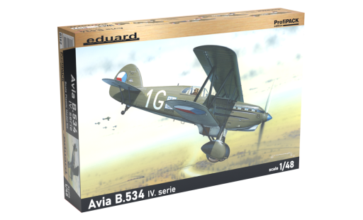 EDU8192 Avia B-534 IV serie 1/48 Model samolotu do sklejania