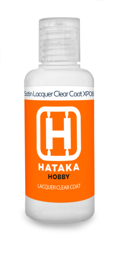 HTK-XP08-60ml Satin Lacquer Clear Coat 60 ml