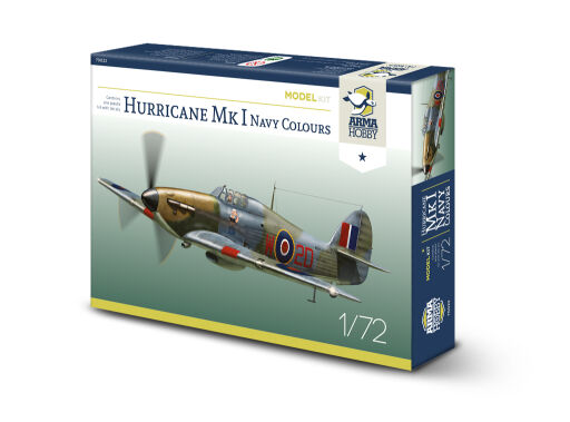 70022 Hurricane Mk I Navy Colours - Model Kit Model samolotu do sklejania