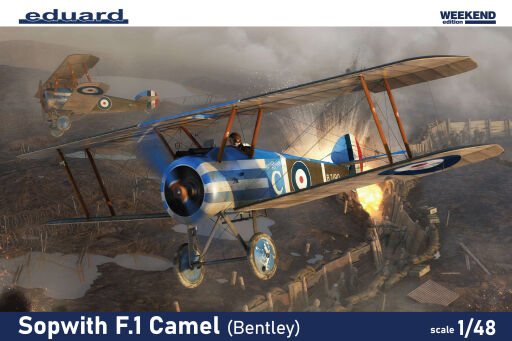 EDU8485 Sopwith F.1 Camel (Bentley) 1/48 Model samolotu do sklejania