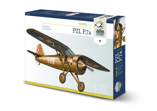70008 PZL P.7a Model Kit 1/72 Model samolotu do sklejania