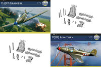 .Zestaw P-39Q + P-39N + 2x wydruki 3D