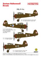 TCH48057 - PZL P.11c - decals