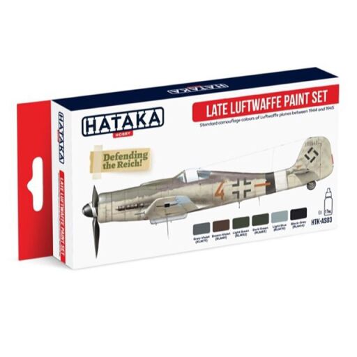 HTK-AS03 Late Luftwaffe paint set of 6