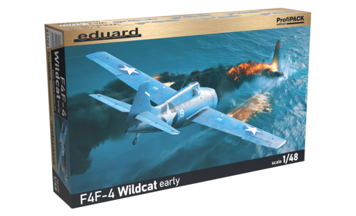 EDU82202 F4F-4 Wildcat early 1/48 Model samolotu do sklejania