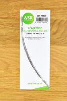 T0069 Lead Wire - Halfround  0,6 x 0,4 x 140 mm (9 pcs)