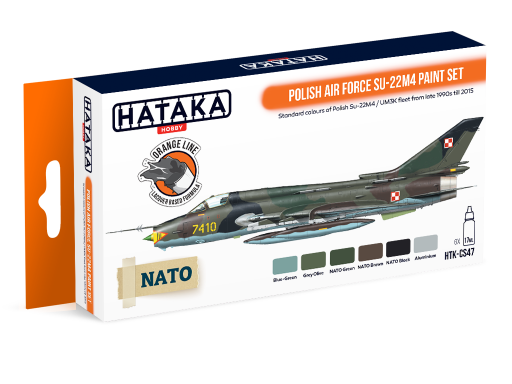 HTK-CS47 Polish Air Force Su-22M4 paint set farby modelarskie