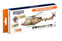 HTK-CS87 British AAC Helicopters paint set --> ORANGE LINE