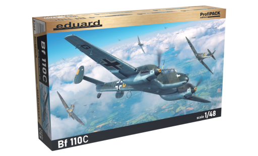 EDU8209 Bf 110C 1/48 Model samolotu do sklejania
