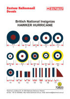 TCH72023 British National Insignias - Hawker Hurricane