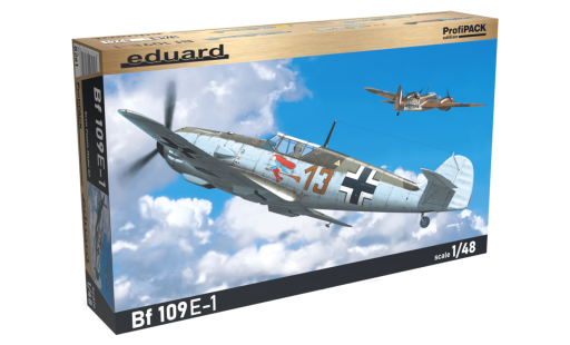 EDU8261 Bf 109E-1 1/48 Model samolotu do sklejania
